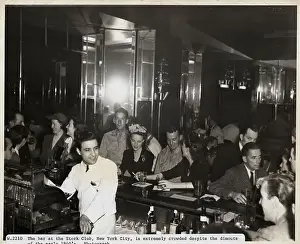 Crowded Bar At Stork Club