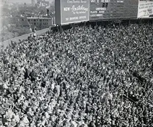 Crowded Bleachers at Briggs Baseball Stadium