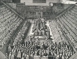 Rhetoric Prints: Crowded Court Room