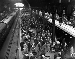 August Prints: Crowded Platforms