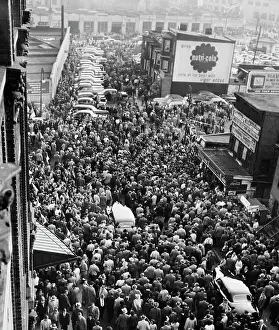 Huty31924 Prints: Crowds During 1949 World Series