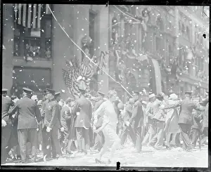Crowds Breaking Through Police Lines