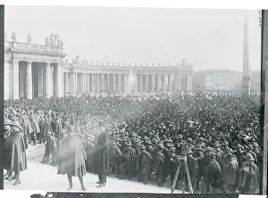Crowds at Coronation of Pope Pius XI