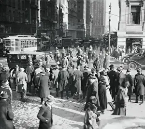 Crowds During Easter Sunday