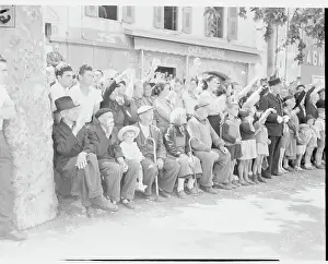 Vallauris Prints: Crowds Gathering for Celebrity Wedding