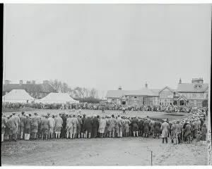 Muirfield Prints: Crowds Watching a Golf Tournament