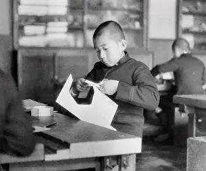 Akihito Prints: Crown Prince Akihito at the Peer School