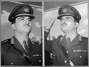 Crown Prince Hassan in Uniform