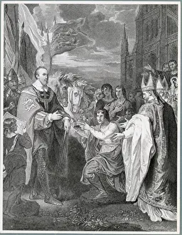 Crowning Ceremony for Duke of Richmond at Bosworth Field