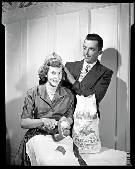 Crowning the Potato Queen