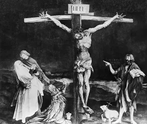 Grunewald's Crucifixion Print from Isenheim Altarpiece. Art Prints
