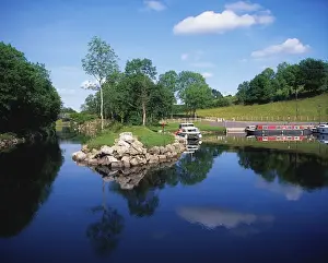 Cruising, Lough Garadice, Co Leitrim, Shannon Erne Waterway, Ireland