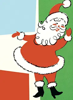 Mannerism Prints: Santa