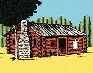 Real Estate Prints: Cabin