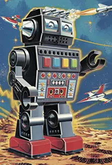 Cyborg Prints: Robot