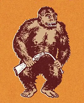 Shotgun Prints: Ape