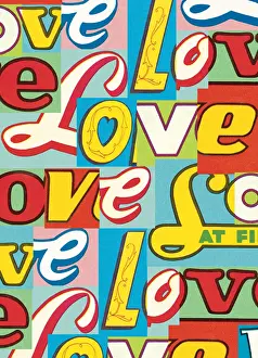Wrapping Prints: Love