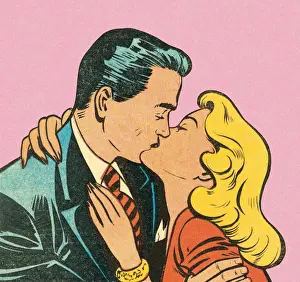 Bachelor Prints: Kiss