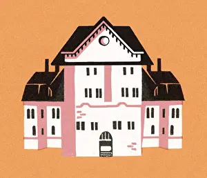 Illustration And Painti Prints: House