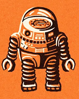 Illustration A Prints: Robot