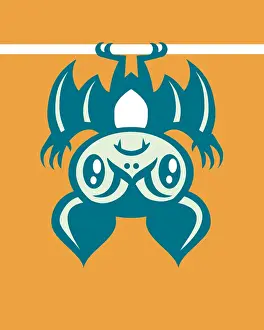 Facial Expressi Prints: Bat