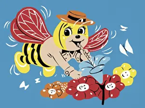 Pop A Prints: Bee