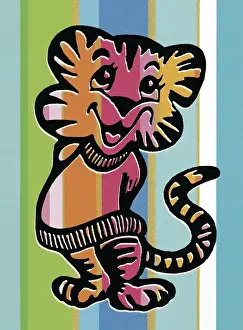 Mascot Prints: Tiger