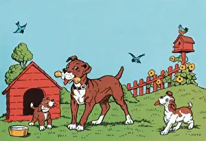 Birdhouse Prints: Dogs
