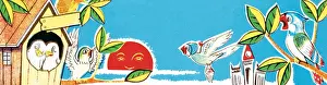 Birdhouse Prints: Birds