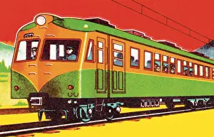 Commuter Prints: Train