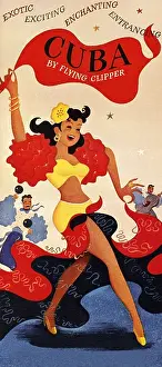 Maracas Prints: Cuba by Flying Clipper