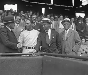 Ambassador Prints: Cuban Envoy Congratulates Cuban Ball Star