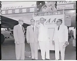 Cuban Politicians at Airport