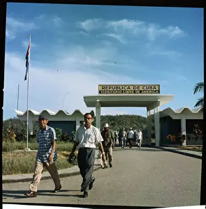 Cuban Workers at US Naval Base