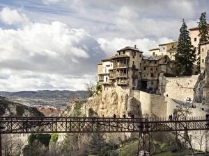 Images Dated 7th February 2016: Cuenca is a UNESCO World Heritage site, in the Region of Castile-La Mancha