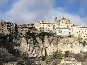 Images Dated 7th February 2016: Cuenca is a UNESCO World Heritage site, in the Region of Castile-La Mancha