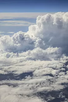 Images Dated 26th July 2013: Cumulus clouds, aerial view