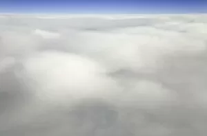 Images Dated 12th July 2006: Cumulus clouds, aerial view