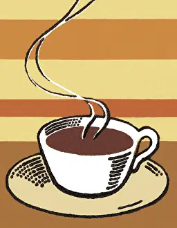 Prints of A Curated Collection of Warm Elegance: Cup of Coffee