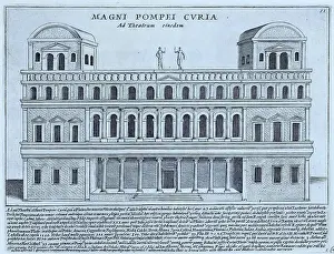 Early Prints: Curia di Pompeo, The Curia of Pompey