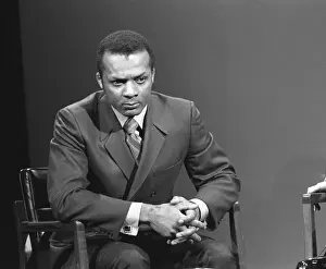 Curt Flood During Interview