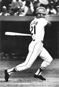 Hero Prints: Curt Flood Mashes One