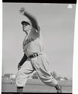 Curt Simmons Pitching