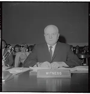 Cus D'Amato During Hearing