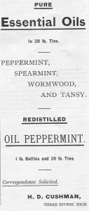 Peppermint Prints: Cushman Oils