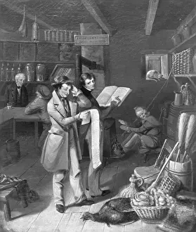 Overwhelming Prints: Customer Examining Bill