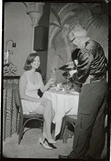 Customer Being Served at El Morocco