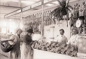 Buying Prints: Customers Buying Turkeys