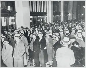 Detroit Prints: Customers in Guardian National Bank of Commerce