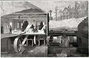 Power Plant Prints: Cut-Away Illus. Of Hydraulic Power Plant